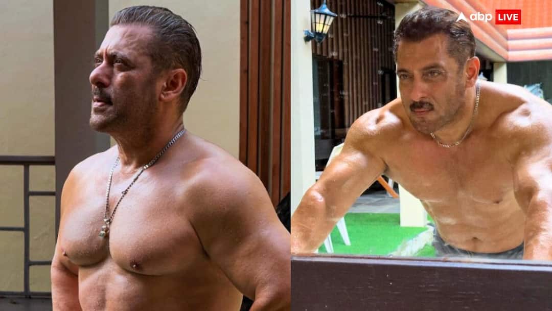 सलमान खान हुए शर्टलेस, सिक्स पैक एब्स किए फ्लॉन्ट, दबंग खान का स्वैग देख फैंस बोले- फिटनेस आइकन