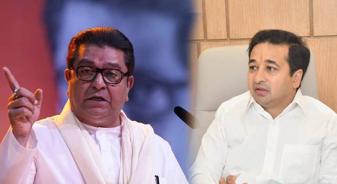 Nitesh Rane attack on Raj Thackeray Satyacha Morcha Mumbai Election Commission maharashtra politics Nitesh Rane : हिजाब घातल्यावर देखील दुरुपयोग होतो, तेव्हा मारण्याची भाषा करत नाहीत; मंत्री नितेश राणेंचा राज ठाकरेंना अप्रत्यक्ष टोला, म्हणाले..