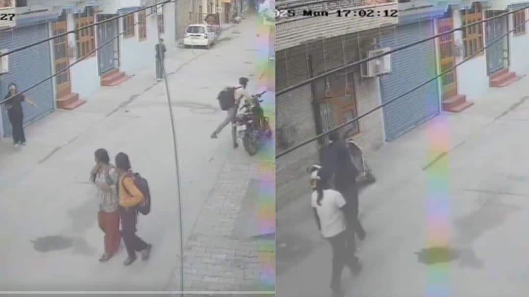 Faridabad Woman Returning From Library Shot Twice By Stalker, Caught On Cam Faridabad Woman Returning From Library Shot Twice By Stalker, Caught On Cam