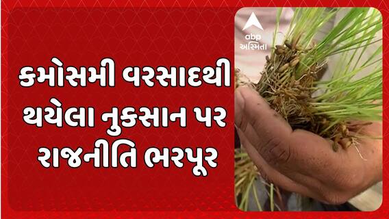 Gujarat Farmers Relief Package: કમોસમી વરસાદથી થયેલા નુકસાન પર રાજનીતિ ભરપૂર