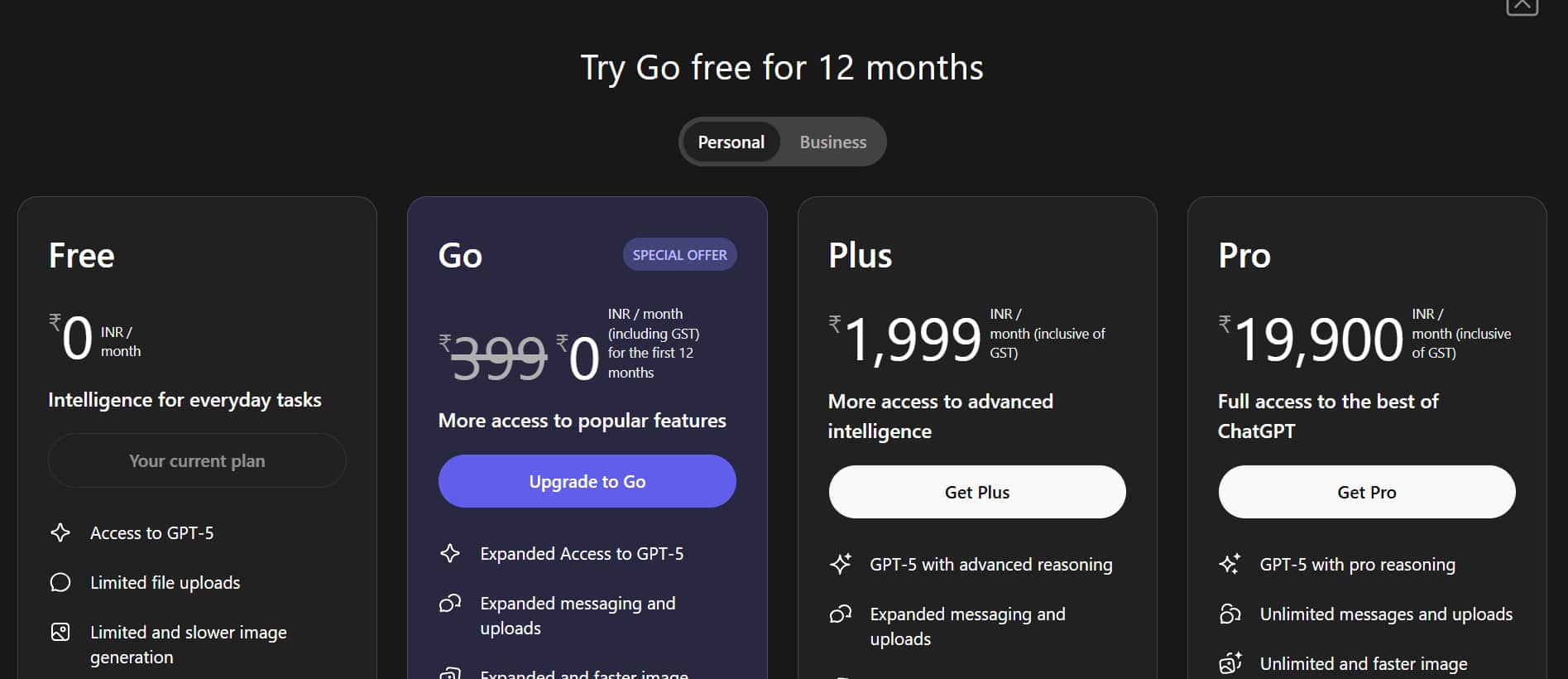 ChatGPT Go Free In India: How To Grab OpenAI’s Premium Plan For Rs 0