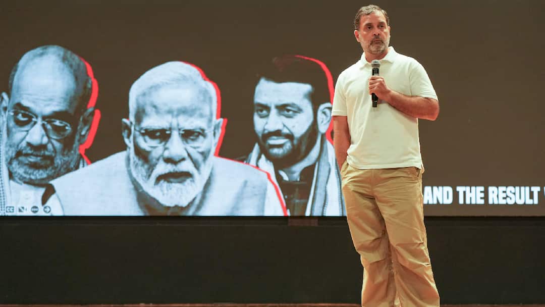 ‘1 in 8 Votes in Haryana Fake’: Rahul Gandhi Accuses BJP, Election Commission Of ‘Vote Chori’