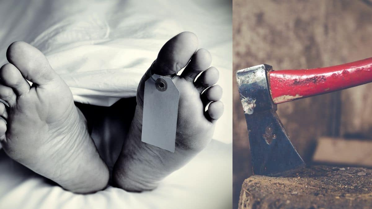 கோடாரியால் கர்ப்பமான காதலி கொலை.. போலீஸ் வரும் வரை காத்திருந்த இளைஞர்!