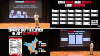 ऑपरेशन सरकार चोरी! ब्राझीलच्या माॅडेलकडून हरियाणात 22 वेळा मतदान, 25 लाखांची मतचोरी, काँग्रेस फक्त 22 हजारांनी पराभूत; राहुल गांधींचा निवडणूक आयोगावर नवा बाॅम्ब