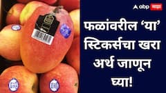 Fruit Stickers Codes : फळांवरील छोट्या स्टिकर्समध्ये लपलंय मोठं गुपित! जाणून घ्या त्याचा अर्थ