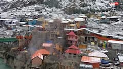 बदरीनाथ धाम में सीजन की पहली बर्फबारी, उत्तराखंड में बढ़ी सर्दी- पर्वतीय जिलों के लिए अलर्ट