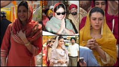 करीना कपूर से निम्रत कौर तक, गुरु नानक जयंती पर गुरुद्वारे पहुंची ये हसीनाएं, सिर पर दुपट्टा डाल टेका माथा