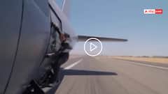 Video: लेडी टॉम क्रूज! दरवाजा पकड़ प्लेन से लटकी महिला यूट्यूबर, दिल थामकर देखिए वायरल वीडियो