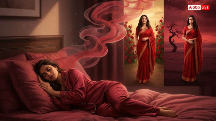 सपने आधी नींद या हल्की नींद में आते हैं. हर इंसान सपना देखता है. सपने में कुछ चीजों को देखकर व्यक्ति डर जाता है, तो वहीं कुछ चीजों को देखकर अच्छा महसूस होता है. तो ऐसे में आइए जानें सपने में खुद को बार-बार लाल कपड़े में देखना शुभ है या अशुभ.