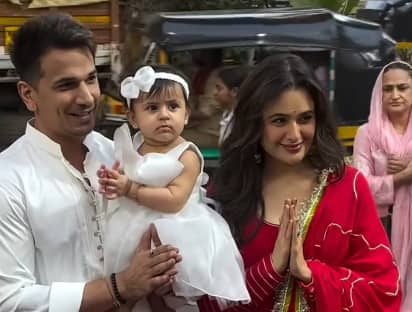 Celebrity couple Prince Narula and Yuvika Chaudhary welcomed their daughter Iqleen into this world in the month of October last year. Now after a year, the couple has revealed the face of their beloved to the world.