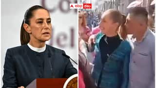 Mexican president kiss: మెక్సికో అధ్యక్షురాలికి చేదు అనుభవం - ప్రజల కష్టాలు తెలుసుకుంటూంటే హత్తుకుని ముద్దుపెట్టుకున్న వ్యక్తి !