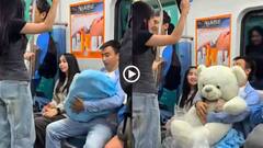 Video: गोद में मासूमियत, दिल में चालाकी... शख्स ने मेट्रो में लिया इंसानियत का टेस्ट, देखें वीडियो