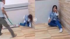 Video: चोरी का आरोप! 12 साल की बेटी को शख्स ने पाइप से पीटा, बेरहमी से पिटाई का वीडियो वायरल