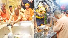 वाराणसी पहुंचे CM योगी ने श्रीकाशी विश्वनाथ और काल भैरव के किए दर्शन, सतुआ बाबा आश्रम में संतों से की भेंट