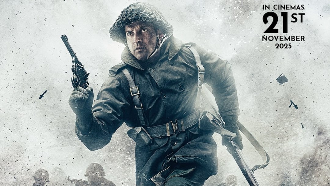 'यहीं लड़ेंगे, यहीं मरेंगे...',120 बहादुर का ट्रेलर रिलीज, मेजर शैतान सिंह भाटी बनकर छाए फरहान अख्तर