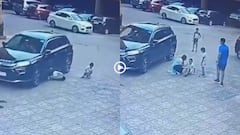 Video: पार्किंग से कार निकाल रही महिला ने बच्चे को कुचला, पैर टूटे, मुंबई का वीडियो वायरल