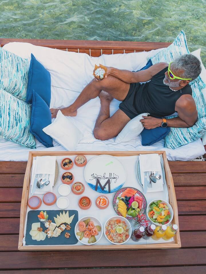 From special food to scuba diving on birthday. Milind has done a lot of things.