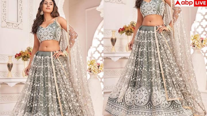 अगर आपके हिप्स ऊपर के हिस्से से चौड़े हैं, तो ये पियर शेप कहलाता है. इस बॉडी टाइप के लिए A-line लहंगा या फ्लेयर गाउन एकदम सही रहते हैं. ये आपके हिप्स को बैलेंस करते हैं और बॉडी को स्लिम दिखाते हैं. साड़ी पहनना चाहें तो हल्के फैब्रिक जैसे जॉर्जेट या क्रेप का चुनाव करें.