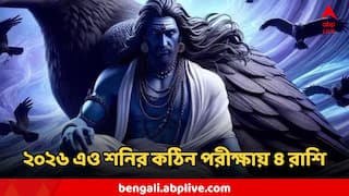 Shani : ২০২৬ সালের জুলাই পর্যন্ত ৪ রাশির আসল পরীক্ষা! ওঠা-পড়ার লেগেই থাকবে, বড় চোট থেকে বাঁচবেন কীভাবে