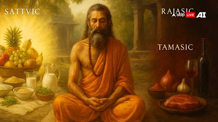 हिंदू वैदिक ग्रंथों और आयुर्वेद में योगी और ऋषि पारंपरिक रूप प्याज और लहसुन को परहेज करते आ रहे हैं, क्योंकि इससे मन, शरीर और आध्यात्मिक ऊर्जा पर प्रभाव पड़ता है. खाद्य पदार्थों को तीन श्रेणियों में विभाजित किया गया है, जिसमें सात्विक (शुद्ध, संतुलित), राजसिक (उत्तेजक) और तामसिक (मंद) है.