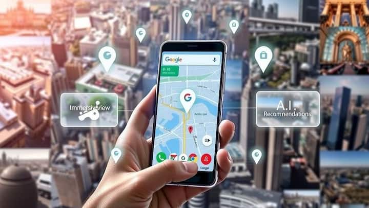 आता गूगलने मॅप्समध्ये जेमिनी AI जोडले आहे. या फीचरमुळे वापरकर्ता थेट बोलून प्रश्न विचारू शकतो.