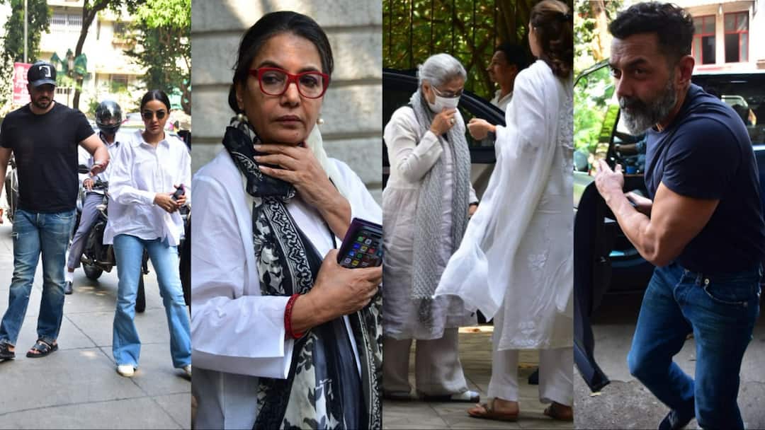 जायद खान की मां जरीन का निधन, जया, शबाना, और बॉबी देओल समेत बॉलीवुड सेलेब्स पहुंचे संजय खान के घर