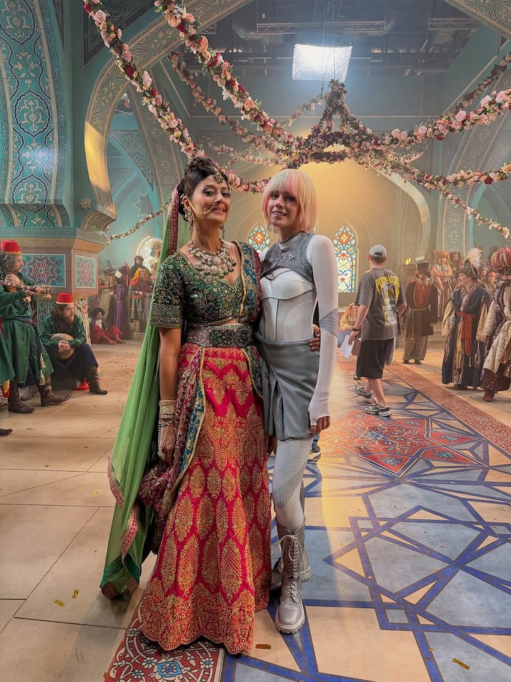 This picture of the actress is being liked very much by her fans. Users are giving various types of feedback and congratulations on the comment section. Pooja believes that art has no boundaries and this is not the first time that Pooja is hoisting her acting flag on the global stage.