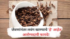 Benefits of Clove : जेवणांनंतर लवंग खाल्ल्यामुळे शरीरात होऊ शकतात 'हे' बदल!