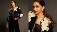 फ्लोरल ब्लेजर पहन बॉस लेडी लुक में नजर आईं दीपिका पादुकोण, स्टनिंग पोज से चुराया फैंस का दिल