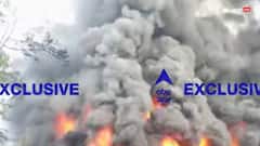 भिवंडी तालुका के सरवली एमआईडीसी स्थित मंगलमूर्ती डाइंग कंपनी में भीषण आग