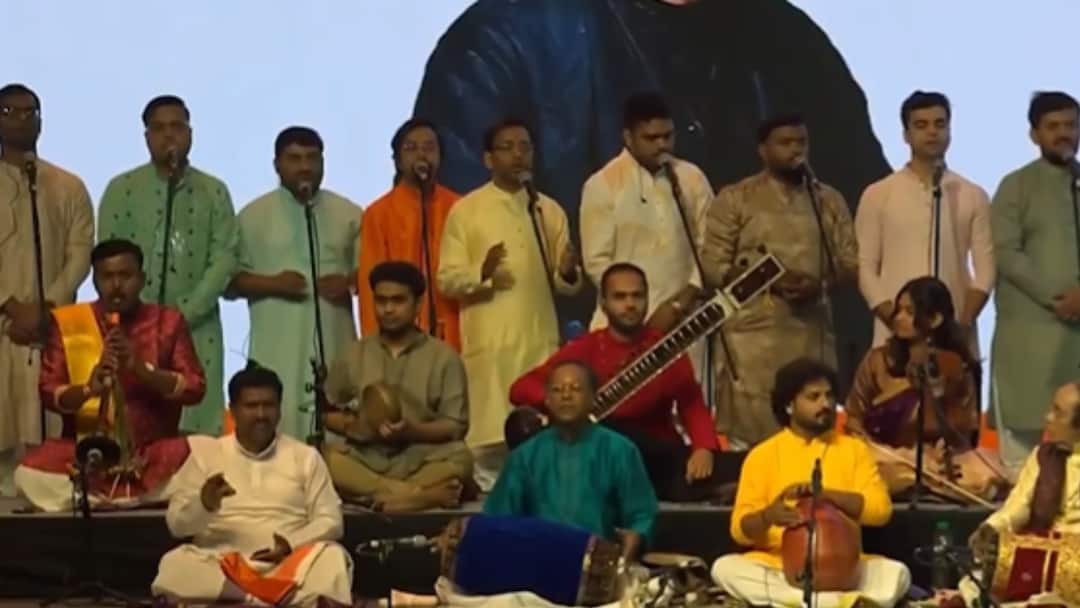 WATCH: PM Modi Attends ‘Vande Mataram Naad Ekam Rupam Aneka’ Event Celebrating 150 Years Of National Song