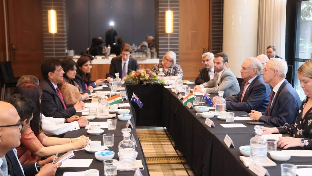 Piyush Goyal Holds Bilateral Meeting During Melbourne Visit To Review India-Australia CECA Negotiations