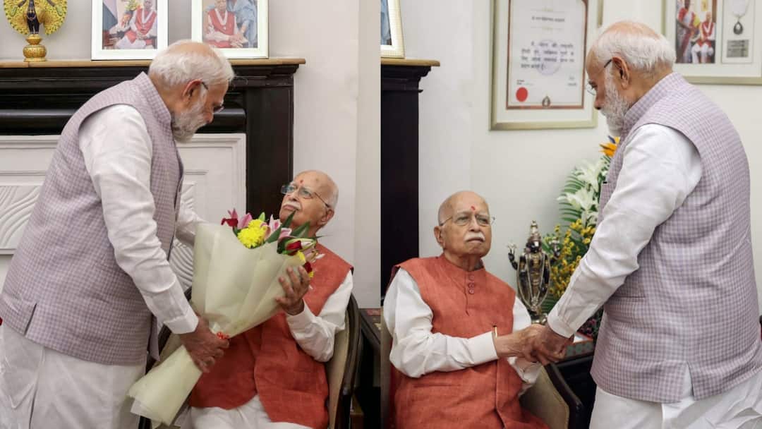 PM Modi Visits LK Advani, Extends Birthday Wishes To Veteran BJP Leader