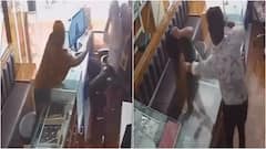 On Cam: Woman Throws Chilli Powder At Jeweller In Robbery Attempt, Gets Slapped 20 Times