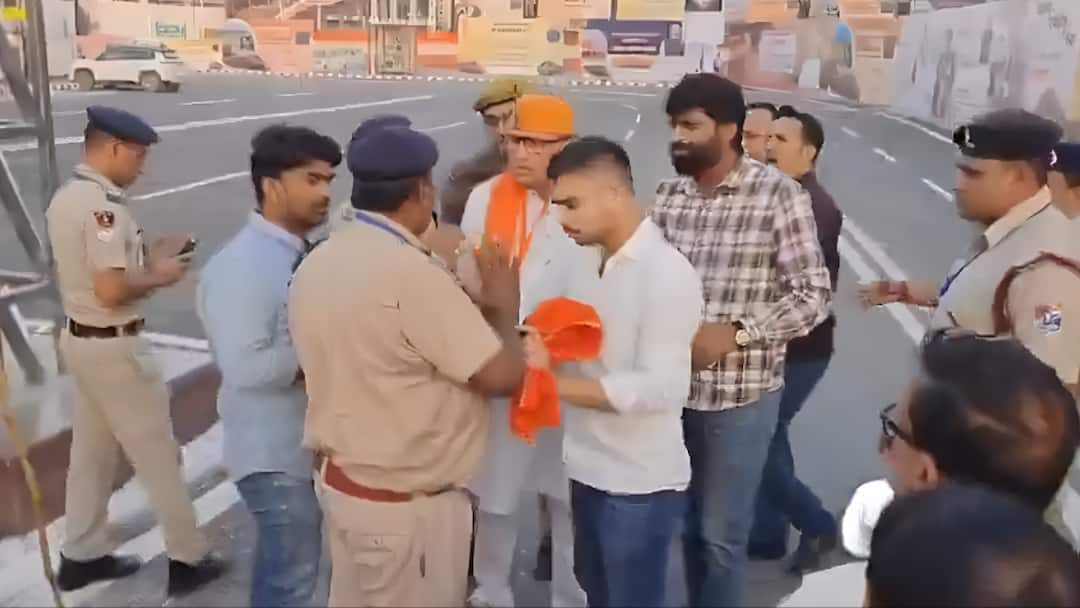 WATCH: BJP MLA, RPF Personnel In Brief Scuffle At Banaras Station Ahead Of PM Modi’s Visit