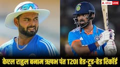 केएल राहुल बनाम ऋषभ पंत, आंकड़ों की जंग में कौन है आगे? जानिए T20I में दोनों के हेड-टू-हेड रिकॉर्ड