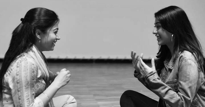 'ది గర్ల్ ఫ్రెండ్' సెట్స్ లో రష్మికతో అను ఇమ్మాన్యుయేల్ ముచ్చట్లు. (Image Courtesy: anuemmanuel / Instagram)