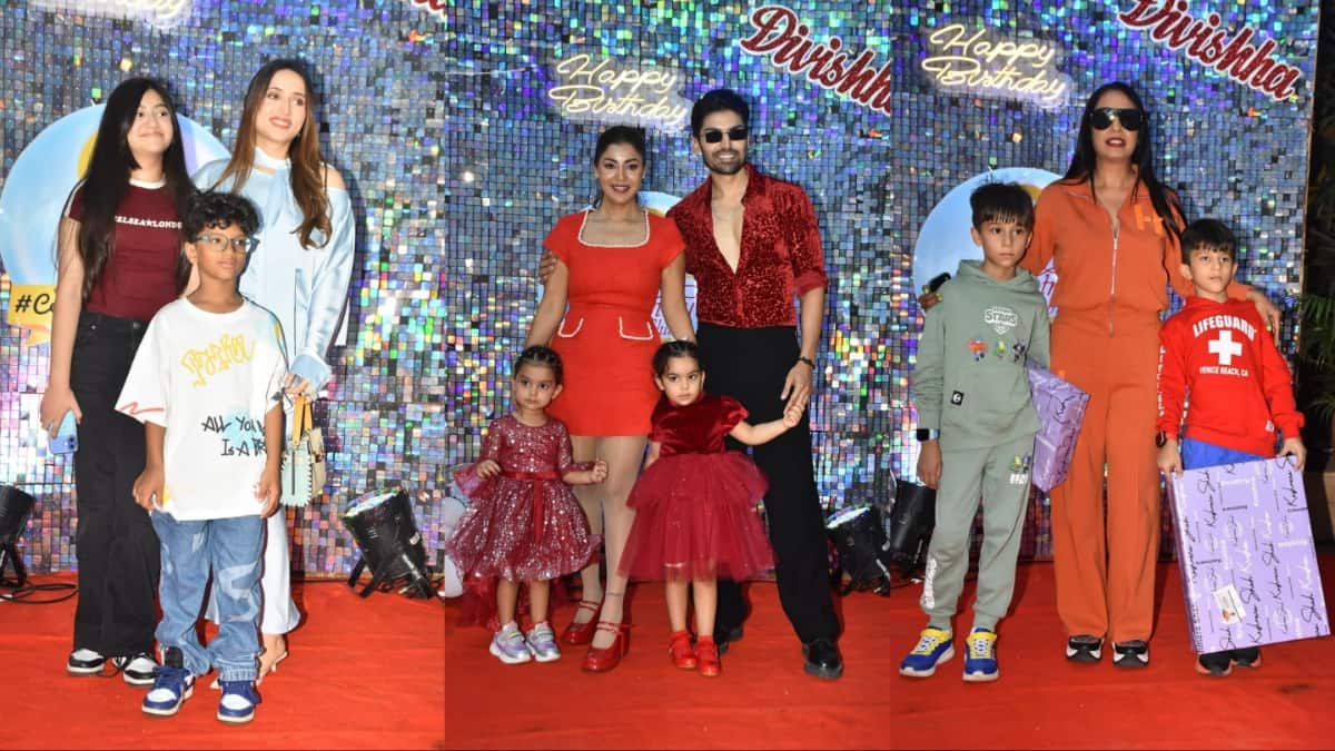 बेटी दिविशा के बर्थडे पर गुरमीत-देबिना ने रखी ग्रैंड पार्टी, पैपराजी संग काटा केक, ये सेलेब्स भी हुए जश्न में शामिल