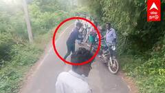 SCHOOL BUS-ஐ மறித்த 3 பேர் கண்ணாடியில் கல் வீசி தாக்குதல் அலறி கத்திய மாணவர்கள் பரபரக்கும் வீடியோ காட்சி | Mayiladuthurai School Van Attack