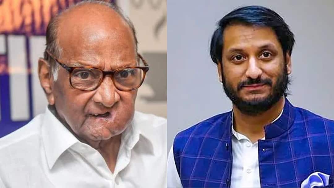 Sharad Pawar & Parth Pawar: पुणे जमीन घोटाळाप्रकरणात पार्थ पवारांवर गुन्हा दाखल का झाला नाही? शरद पवारांनी एका वाक्यात विषय संपवला Sharad Pawar on Parth Pawar Pune Land Scam says Ask to Devendra Fadnavis Sharad Pawar & Parth Pawar: पुणे जमीन घोटाळाप्रकरणात पार्थ पवारांवर गुन्हा दाखल का झाला नाही? शरद पवारांनी एका वाक्यात विषय संपवला