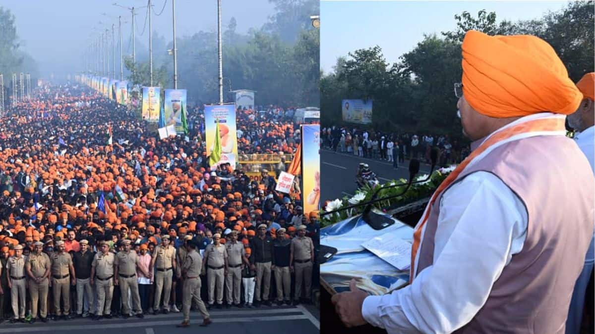 Manohar Lal Khattar Flags Off ‘Hind Di Chadar’ Marathon, Urges Youth To Serve Nation Selflessly