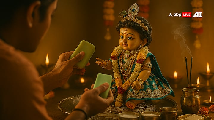 अधिकतर लोग लड्डू गोपाल को नहाने के लिए साबुन का इस्तेमाल करते हैं, जोकि शास्त्र के नजरिए से गलत माना जाता है. लड्डू गोपाल को कभी साबुन से नहाना नहीं चाहिए.