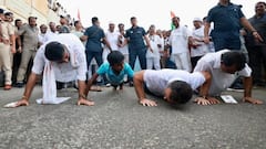 काँग्रेस शिबिरात राहुल गांधींना शिक्षा; दोन मिनिटांचा उशीर आणि 10 पुशअपची ‘पेनल्टी’