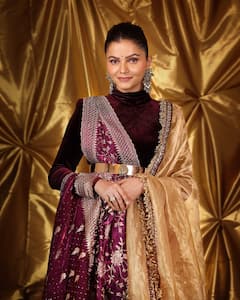 एक्ट्रेस से डिजाइनर बनीं रुबीना दिलैक, सास के दिए सलवार-सूट से बनाई साड़ी, फिर दिए दिलकश पोज