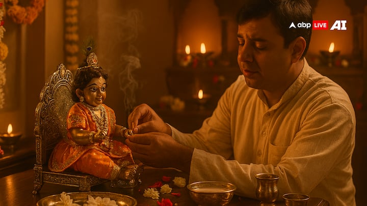 स्कंद पुराण, भागवत पुराण और हरिभक्ति विलास (वैष्णव संप्रदाय का प्रमुख धार्मिक ग्रंथ) में लड्डू गोपाल को पंचामृत से स्नान कराने का उल्लेख मिलता है. यह अभिषेक सेवा भाव का भाग है, ना कि पाप का, तो अब अगली बार भूलकर भी लड्डू गोपाल को साबुन से स्नान नहीं कराएं.