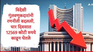 FPI : विदेशी गुंतवणूकदारांनी ऑक्टोबरचा निर्णय नोव्हेंबरमध्ये फिरवला, भारतीय शेअर बाजारातून चार दिवसात 12569 कोटी  काढून घेतले, कारण...