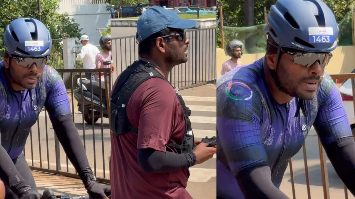 Annamalai: ஸ்விம்மிங், சைக்கிளிங், ரன்னிங்கில் கலக்கும் அண்ணாமலை.! அரசியல் மட்டுமல்ல விளையாட்டிலும் அண்ணன் கெத்து தான்