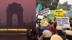 दिल्ली: 'हम यहां मर रहे हैं, सरकार आंकड़े छुपा रही', प्रदूषण को लेकर सड़क पर उतरे लोग, कई हिरासत में लिए गए