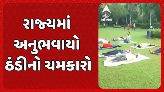Gujarat Weather Update: રાજ્યમાં ઠંડીનો ચમકારો, 12 શહેરોમાં 20 ડિગ્રીથી નીચું તાપમાન