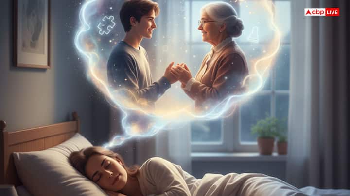 सपने में मृत रिश्तेदार को बात करते हुए देखना, जो एक अच्छे संकेत की ओर इशारा करता है. यह इस बात का प्रतीक हो सकता है कि आपका कोई अटका हुआ काम जल्द ही पूरा होगा या आपको जीवन में कोई बड़ी कामयाबी मिलने वाली है.